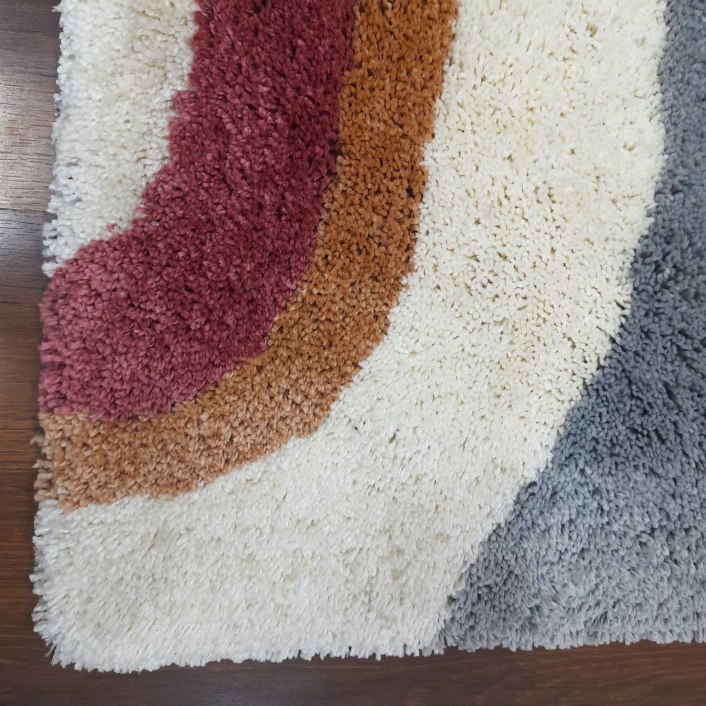 Avioni Home Atlas Collection - Plush Soft Washable Carpet with Retro Wave Design in Multi Color| Soft, Easy to Clean