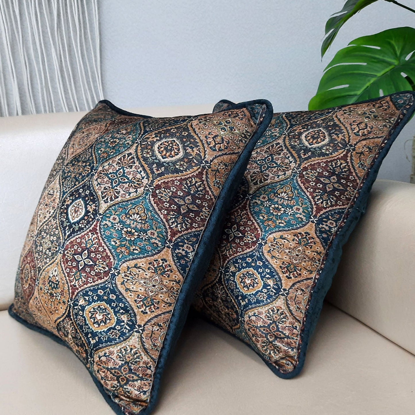 Cushion Cover – Beautiful Persian Design – Best Price 40cm x 40cm (~16″ x 16″)