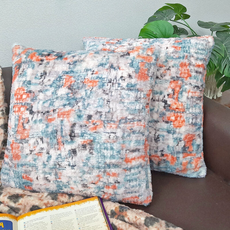 Avioni Designer Faux Fur Luxury Throw Pillow Covers Cushion Covers