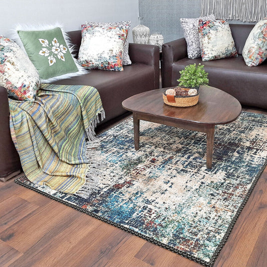 Choose Avioni Faux Silk Carpet for a Stylish and Modern Living Room | Durable and Washable | SeaBird Collection