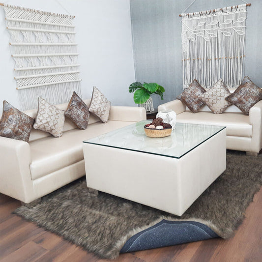 Soft Shaggy Premium Super Soft Luxury Rugs In Faux Fur– Shades of Brown – Avioni Carpets