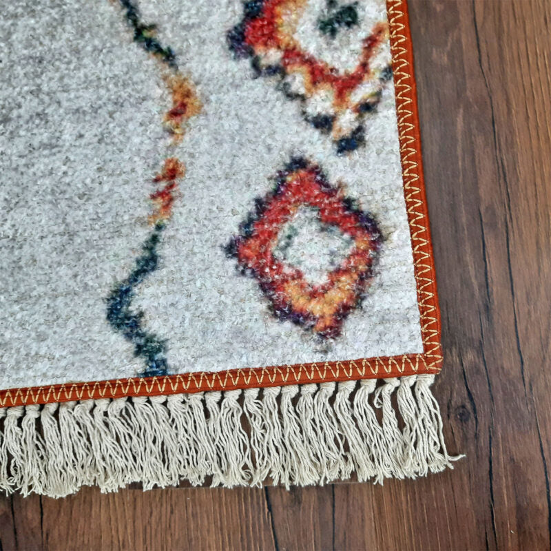 Faux Silk Carpet Traditional Morrocan Design – Living Room Rug – Avioni
