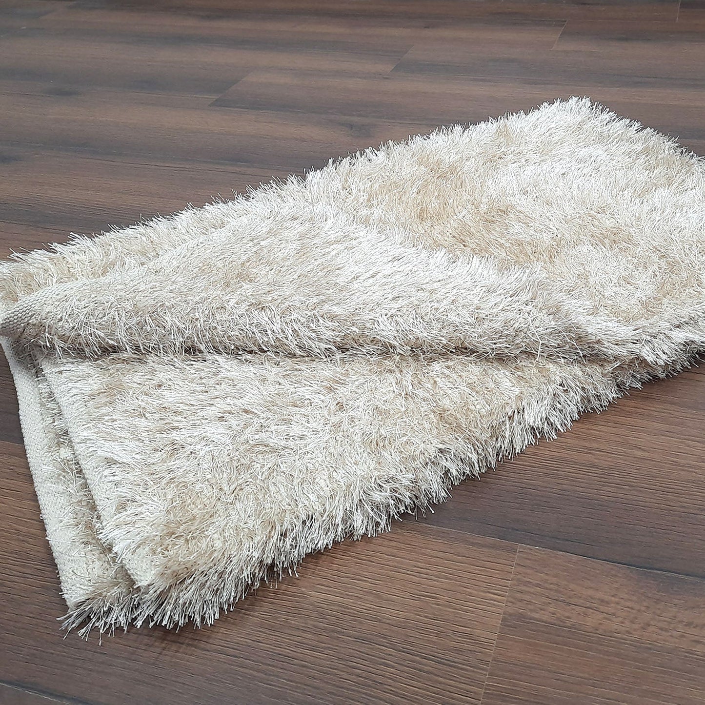 Fur Durry For Living Room|Beige|Reversible – Both sides same, Washable By Avioni