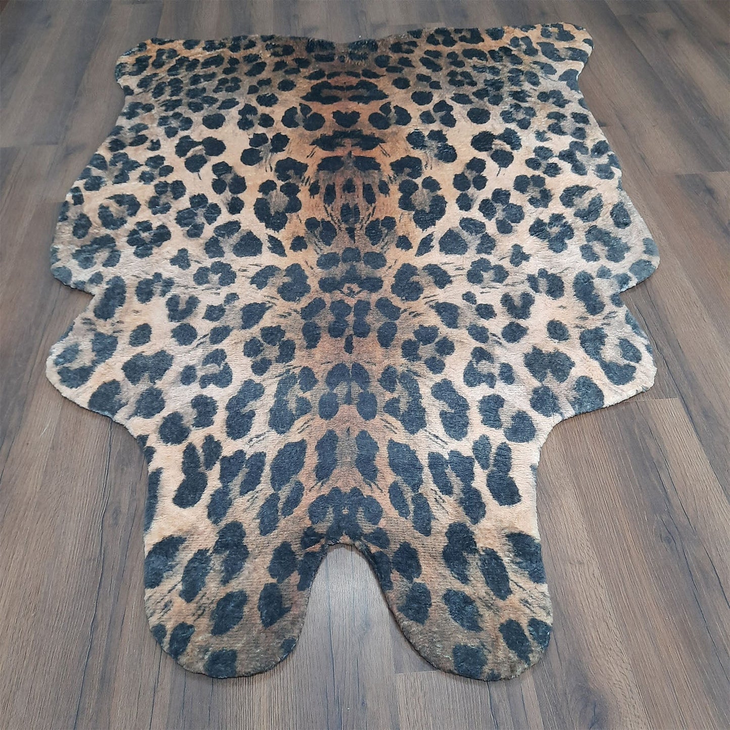 Avioni Home Faux Exotic Animal Area Rug | Leopard Print