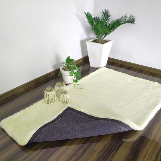 Soft Shaggy Premium Super Soft Luxury Rugs Faux Fur– Cream – Avioni Carpets