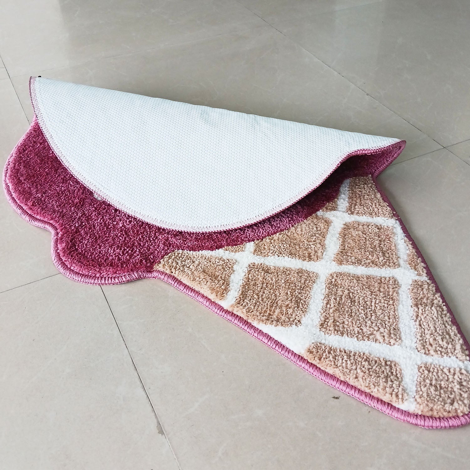 Soft Ice Cream Kids Rug – Buy Washable, Anti-Slip Carpet for Kids Room-60 cm x 90 cm