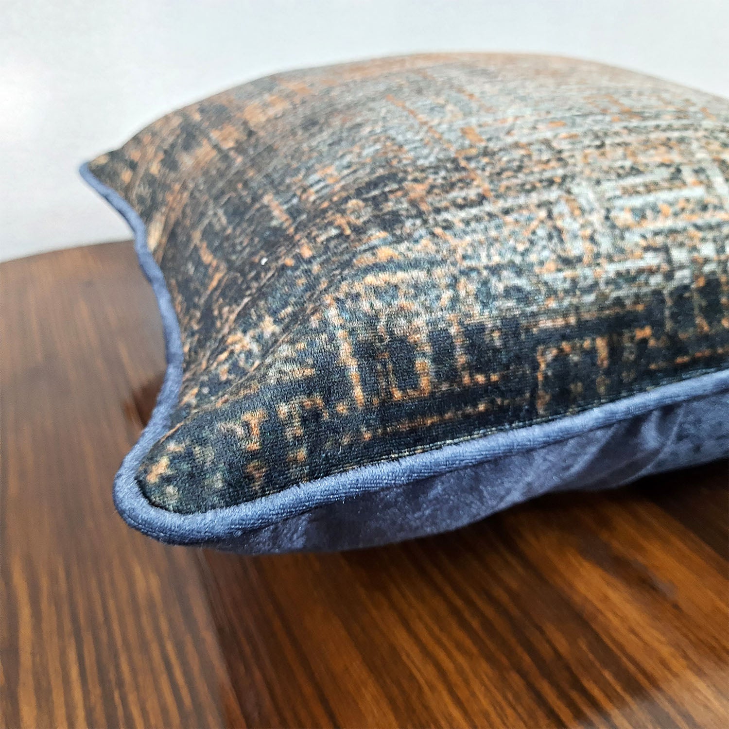 Cushion Cover– Beautiful Brown Abstract Design – 40cm x 40cm (~16″ x 16″)