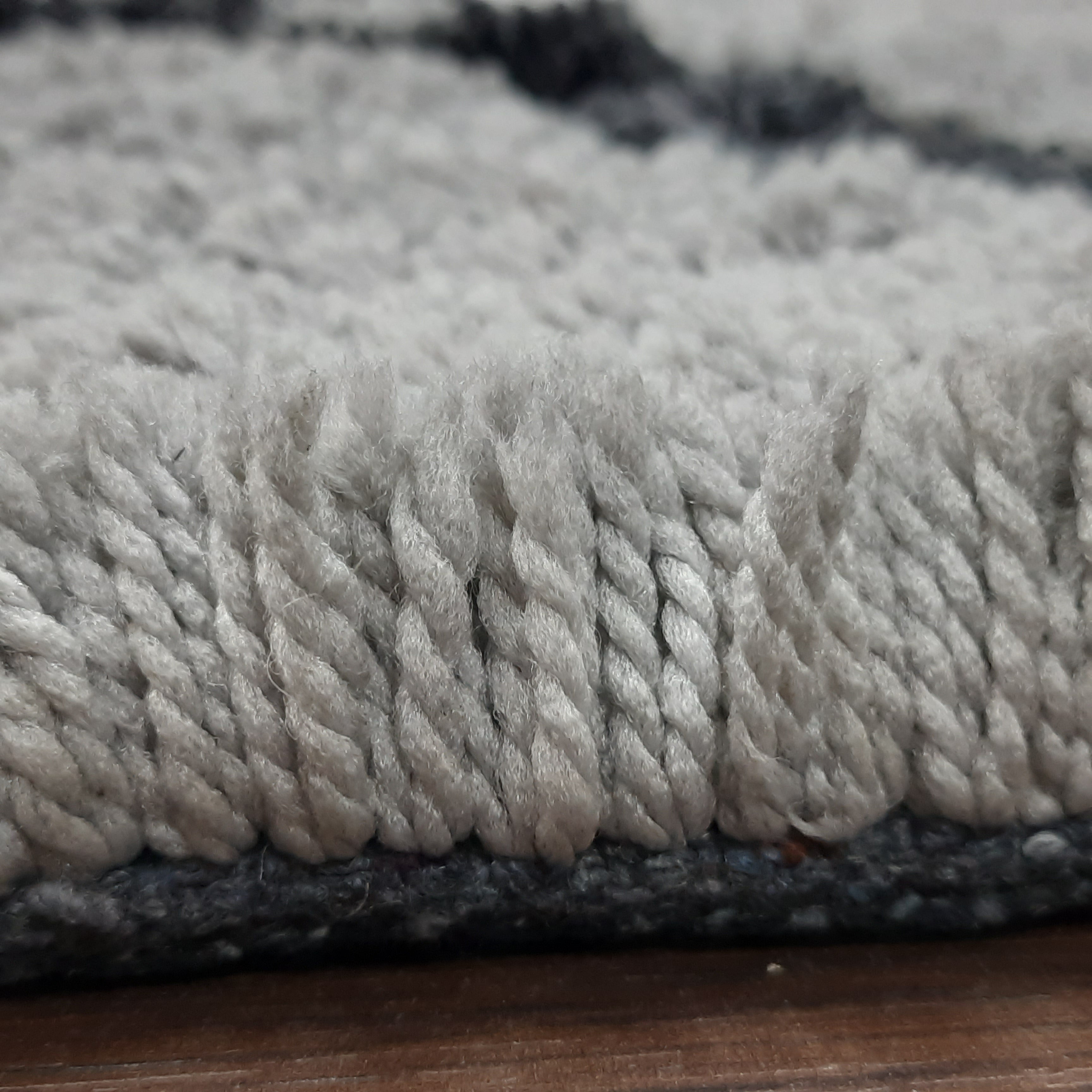 Avioni Atlas Collection- Micro Gray Moroccan Design Carpet -Different Sizes