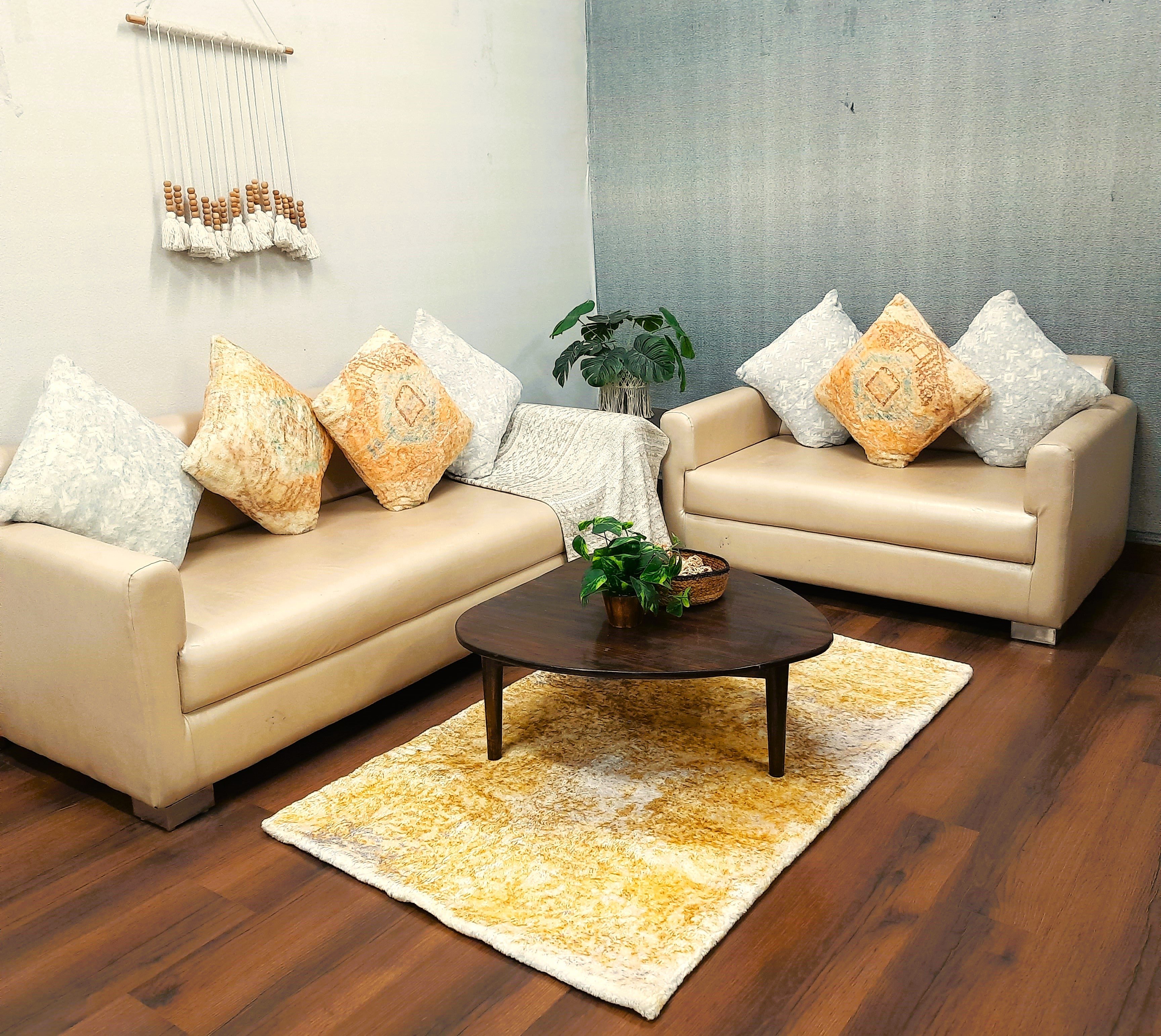 Soft Shaggy Premium Super Soft Luxury Floral Design Rugs  in Faux Fur – Multi Color – Avioni Carpets