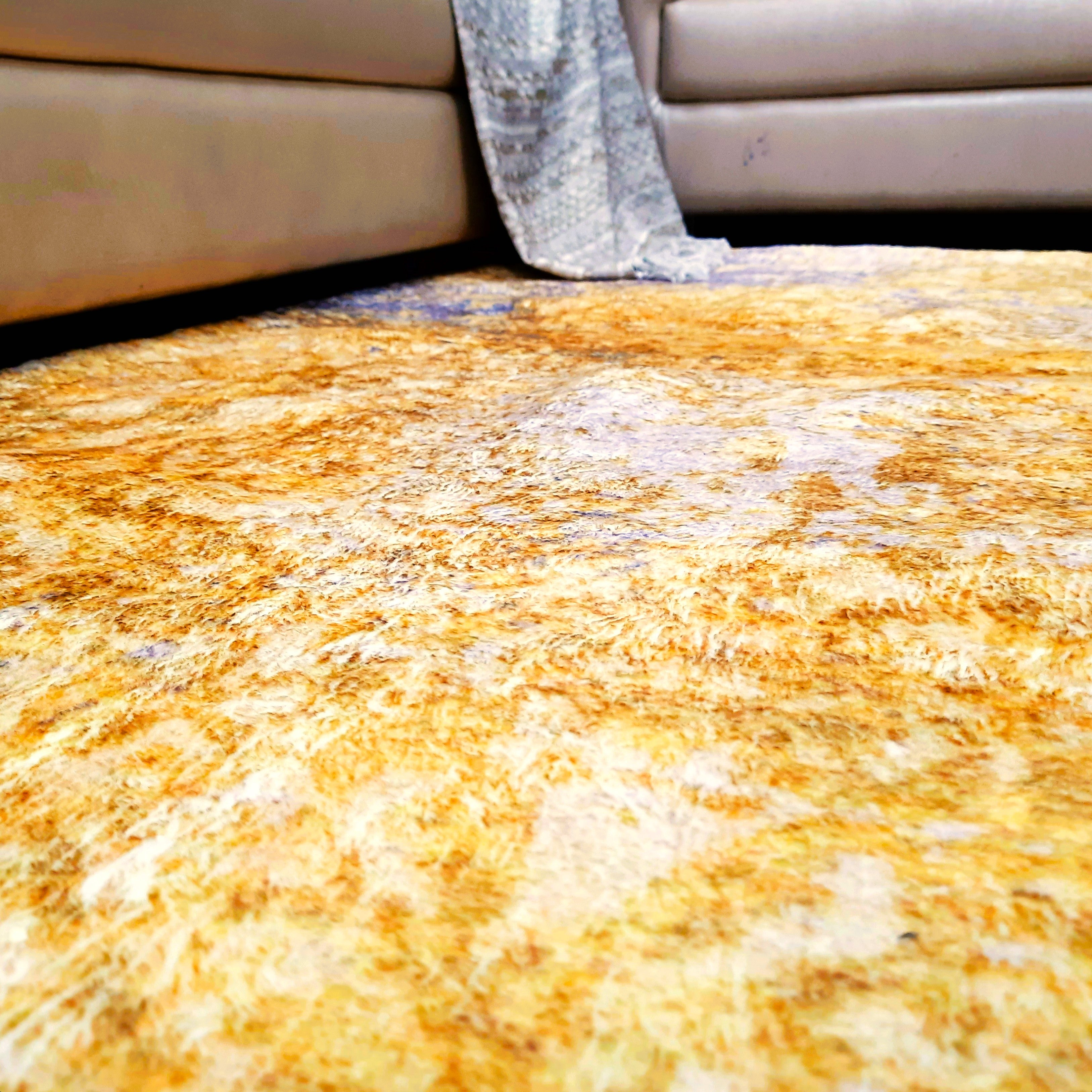 Soft Shaggy Premium Super Soft Luxury Floral Design Rugs  in Faux Fur – Multi Color – Avioni Carpets