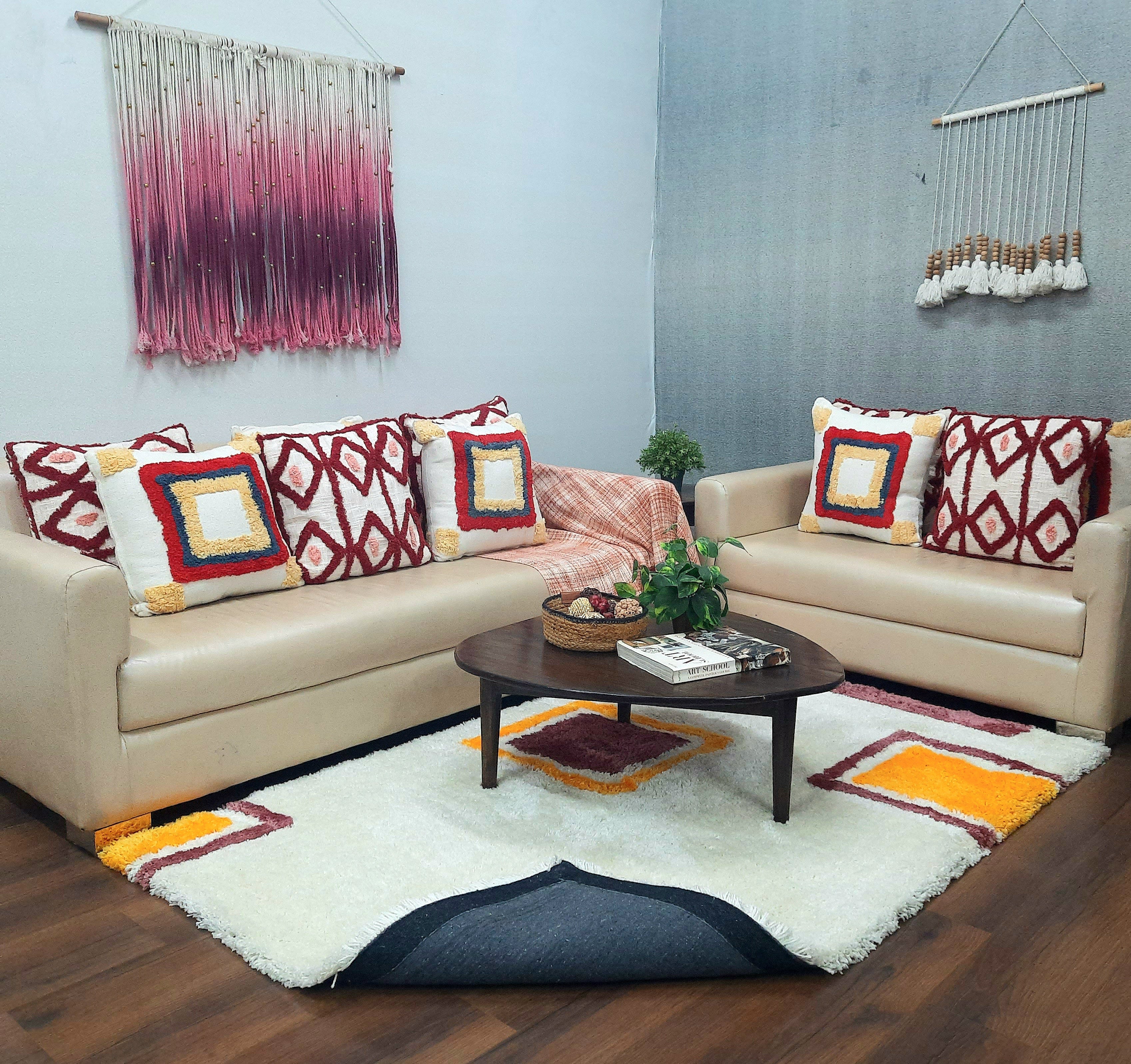 Avioni Home Atlas Collection - Microfiber Modern Design Multi Color| Soft, Easy to Clean