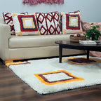 Avioni Home Atlas Collection - Microfiber Modern Design Multi Color| Soft, Easy to Clean