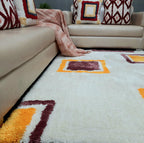 Avioni Home Atlas Collection - Microfiber Modern Design Multi Color| Soft, Easy to Clean