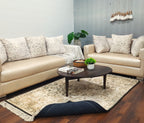 Avioni Faux Silk Carpet for Your Living Room | Luxurious, Designed to Last and Washable | Earthy Elegance Collection