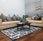 Avioni Faux Silk Carpet for a Stylish and Modern Living Room Vintage theme | Durable and Washable