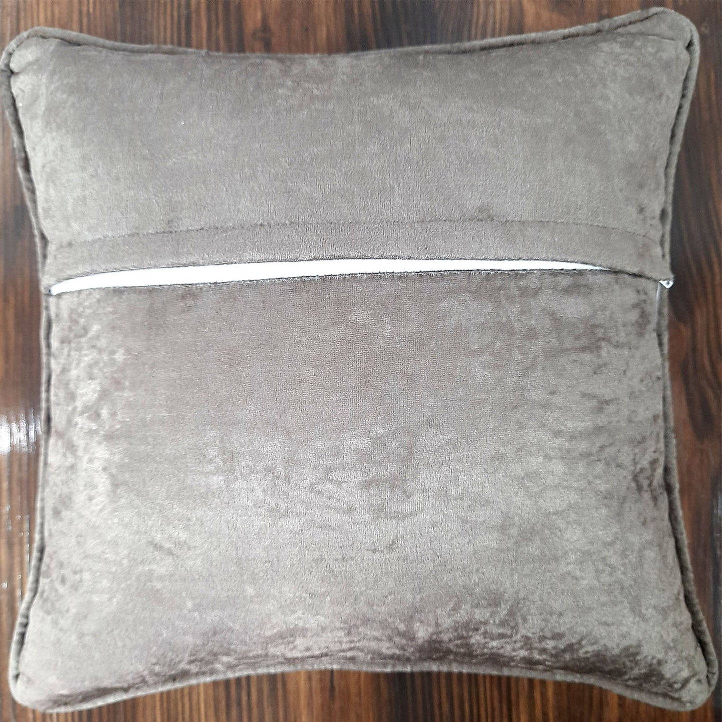 Cushion Cover  – Contemporary Brown Design – Best Price 40cm x 40cm (~16″ x 16″)