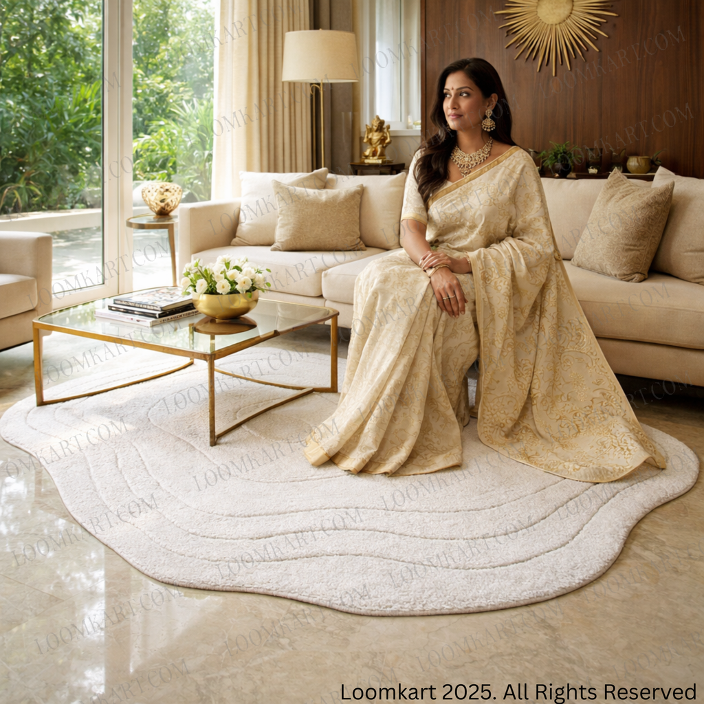 The Elevate Collection from Loomkart | Alba Cloud | Luxury Statement Carpets