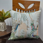 Riviera Collection-Cushion Covers In Glace Cotton For Regular Use  – 40cm x 40cm (~16″ x 16″) – Set of 5