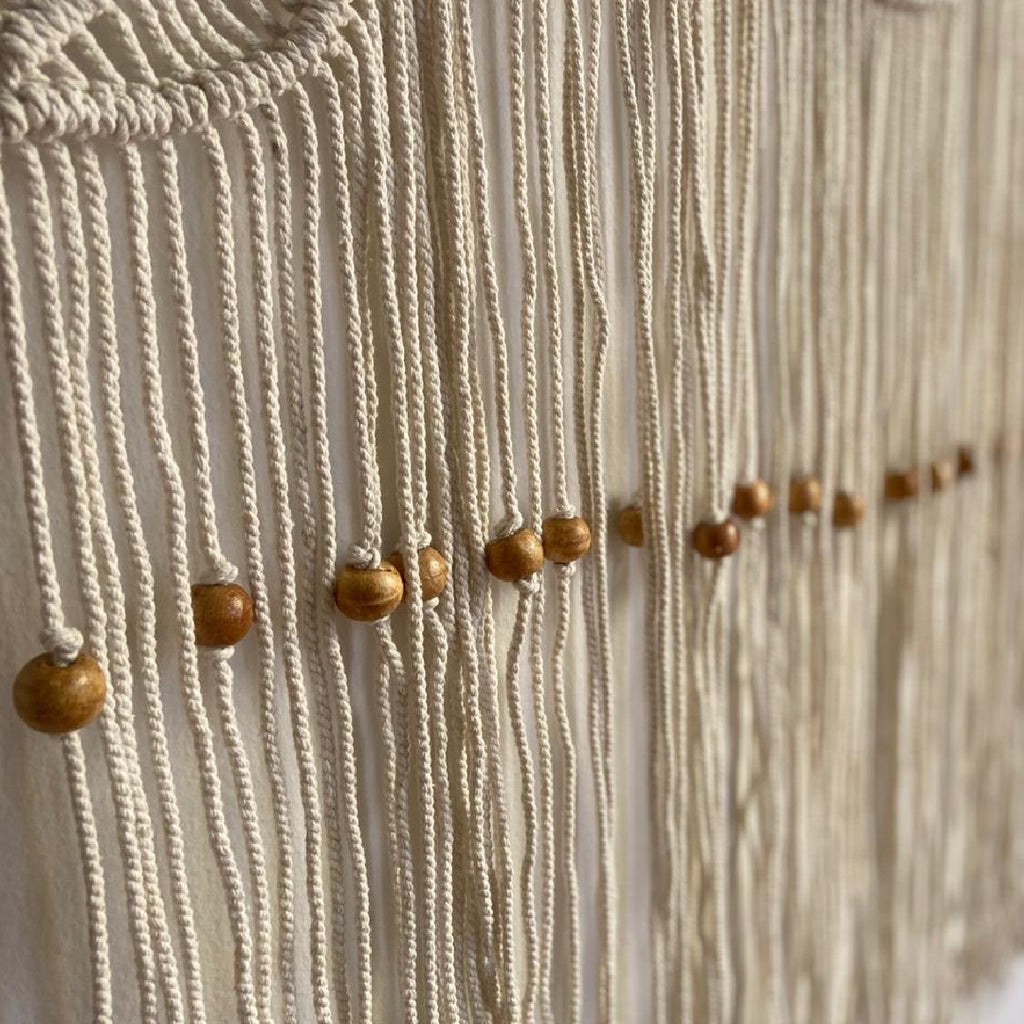 Avioni Home Boho Collection – Hand-Knotted Wall Hanging – 90cm x 100cm