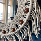 Avioni Home Boho Collection – Mirror in Macramé- 22 cm x 22 cm