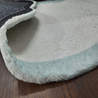 Avioni Clouds Inspired Fluffy Shag Very Soft Faux Fur Rug for Kids Nursery Play Room-55cmx140cm