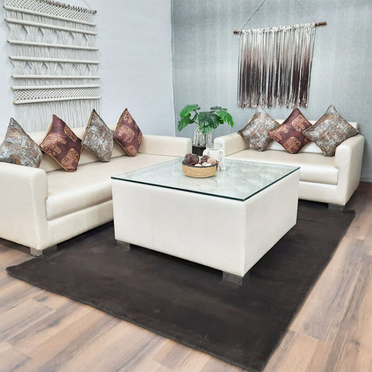 Soft Shaggy Premium Super Soft Luxury Rugs – Dark Brown – Avioni Carpets
