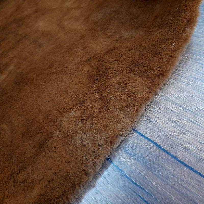 Soft Shaggy Premium Super Soft Luxury Rugs – Brown – Avioni Carpets