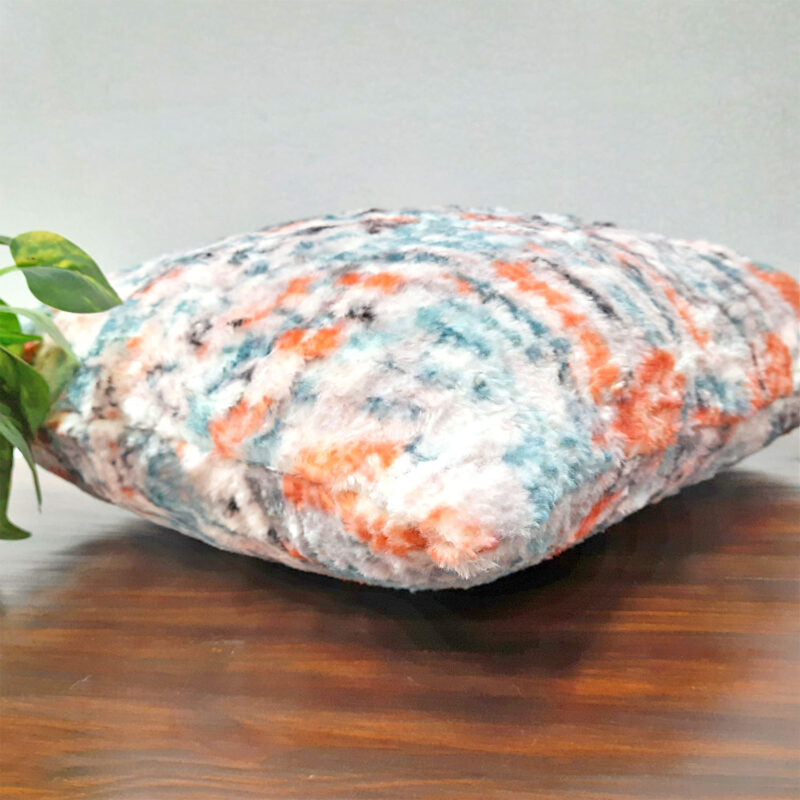 Avioni Designer Faux Fur Luxury Throw Pillow Covers / Cushion Covers | Luxurious Very Soft Exclusive Pillowcase | Different Sizes Available | Kingfisher Collection