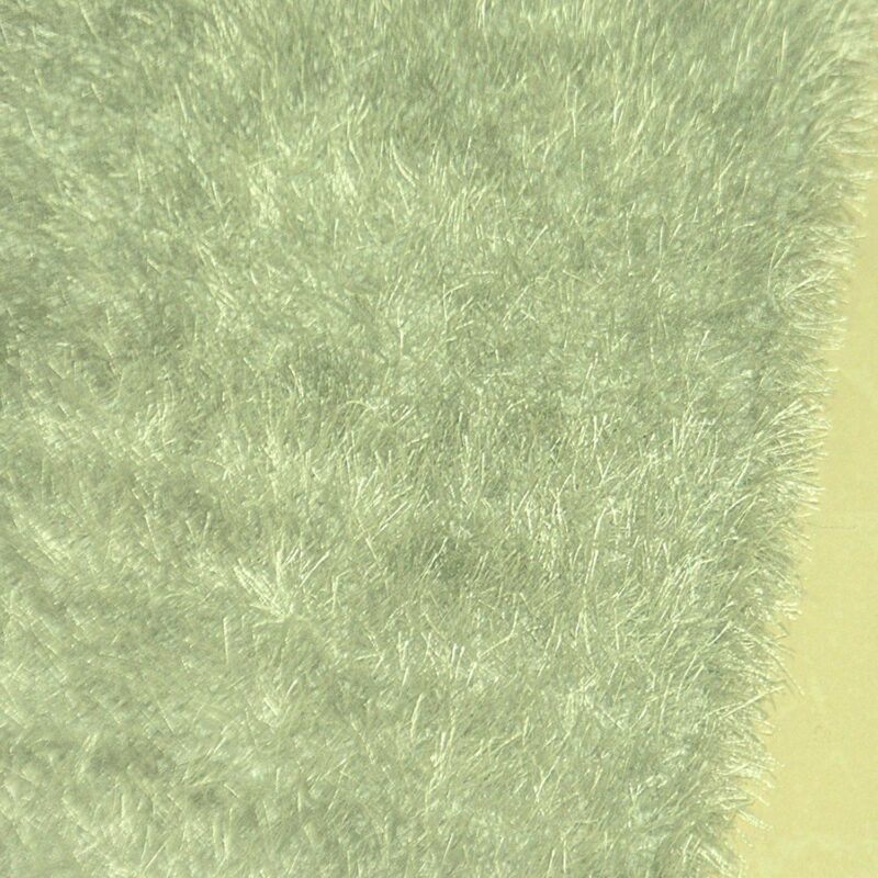 Avioni Handloom Silver Reversble Bedside Runners in Soft Fur (55cm x 137cm (~22″ x 55″))