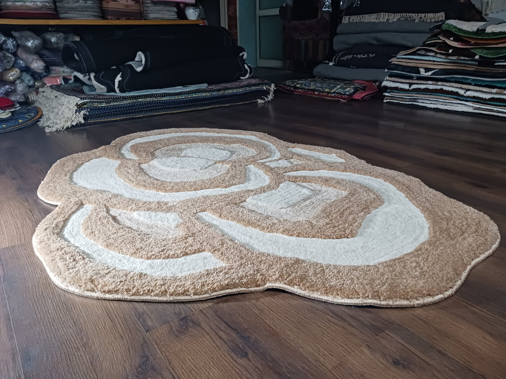 The Elevate Collection from Loomkart | The Earthstone Bloom| Luxury Statement Carpets