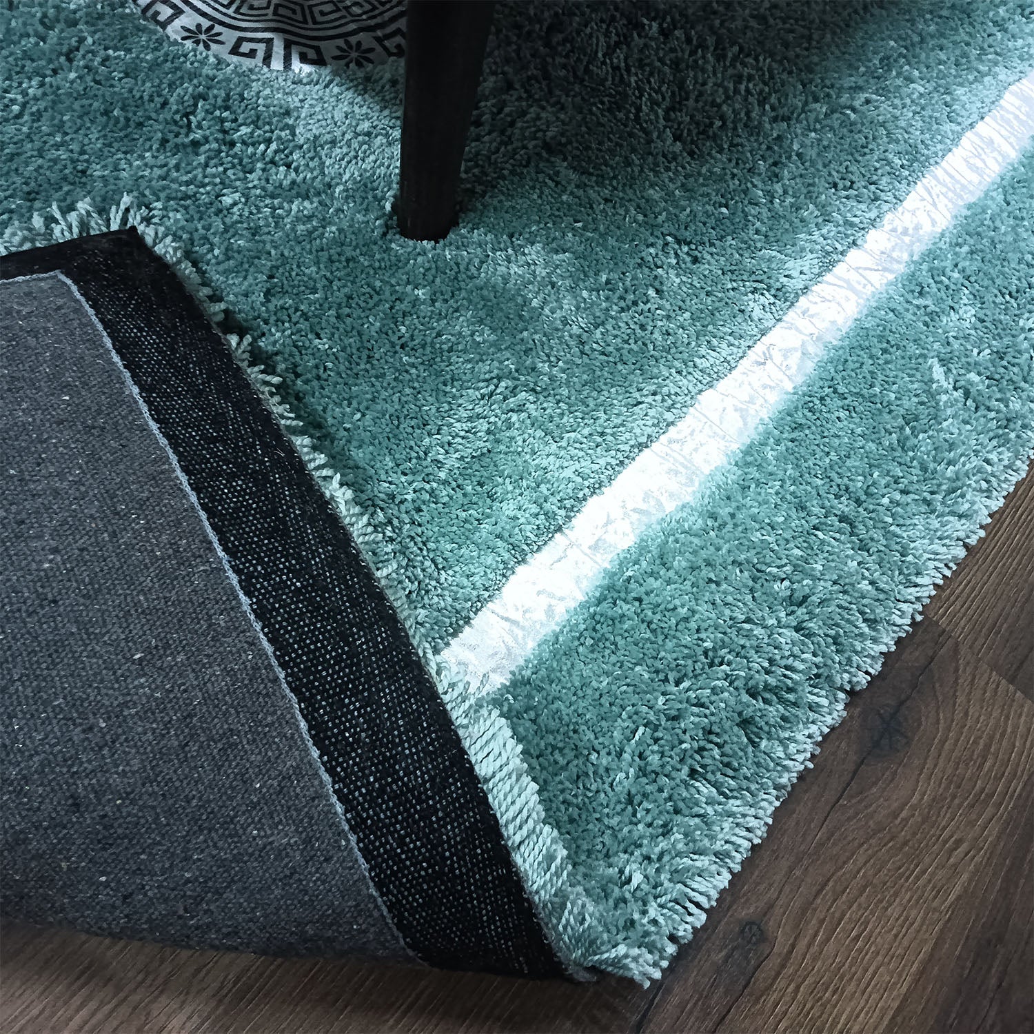 Avioni Divine Collection | Luxury Silver Touch With Aqua Soft And Plush Handmade Living Room Rugs | Different Sizes | Carpet for Living Room