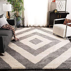 Avioni Atlas Collection- Micro Moroccan Diamond Carpet In Cream And Gray-Different Sizes
