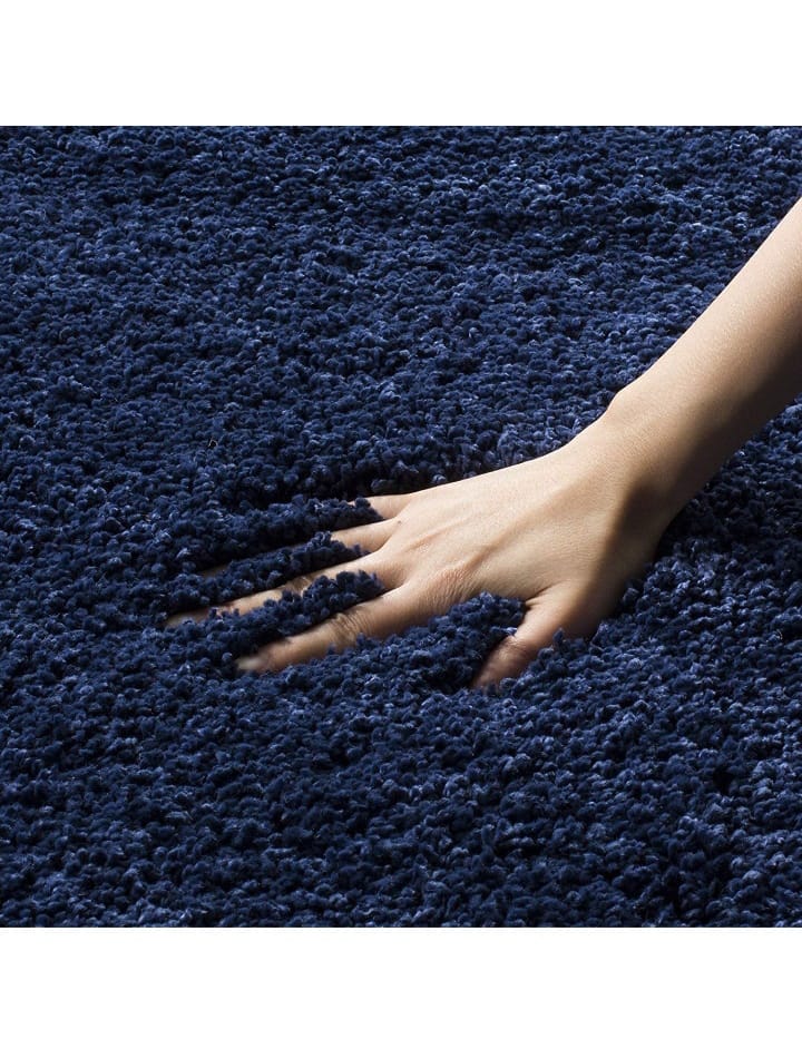 Avioni Atlas Collection- Micro Blue Plain Carpet -Different Sizes