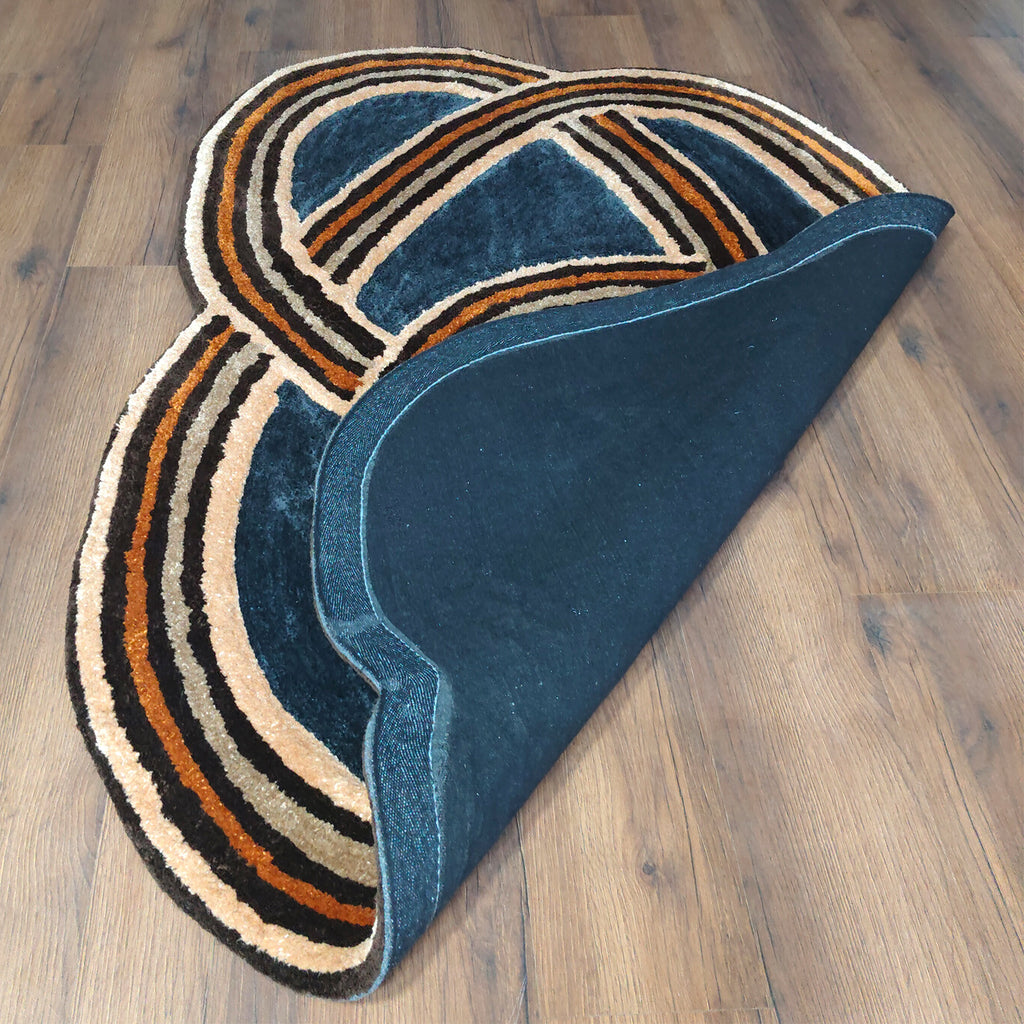 The Elevate Collection from Loomkart | The Cosmic Rings| Luxury Statement Carpets