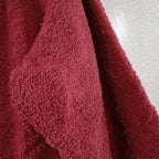 Avioni by Loomkart | Classic Luxury Terry Hooded Bathrobes – Hotel and Spa Quality Robes Made with 100% terry cotton -Red