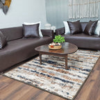 Avioni Faux Silk Rug | Elevate Your Living Room | Luxurious, Durable and Washable | PebbleStreet Collection