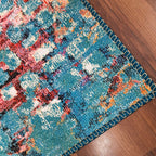 Avioni Faux Silk Carpet for Your Living Room | Timeless and Elegant Look | Durable and Washable | Kingfisher Collection