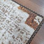 Avioni Faux Silk Rug | Create A Stylish Living Room | Luxurious, Durable and Washable | Earthy Elegance Collection