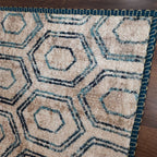Avioni Faux Silk Carpet for Your Living Room | Modern Design | Luxurious, Durable and Washable | SeaBird Collection