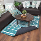 Avioni Faux Silk Carpet for Your Living Room | Modern & Luxurious | Durable and Washable | SeaBird Collection (Copy)