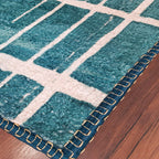 Avioni Faux Silk Carpet for Your Living Room | Modern & Luxurious | Durable and Washable | SeaBird Collection (Copy)