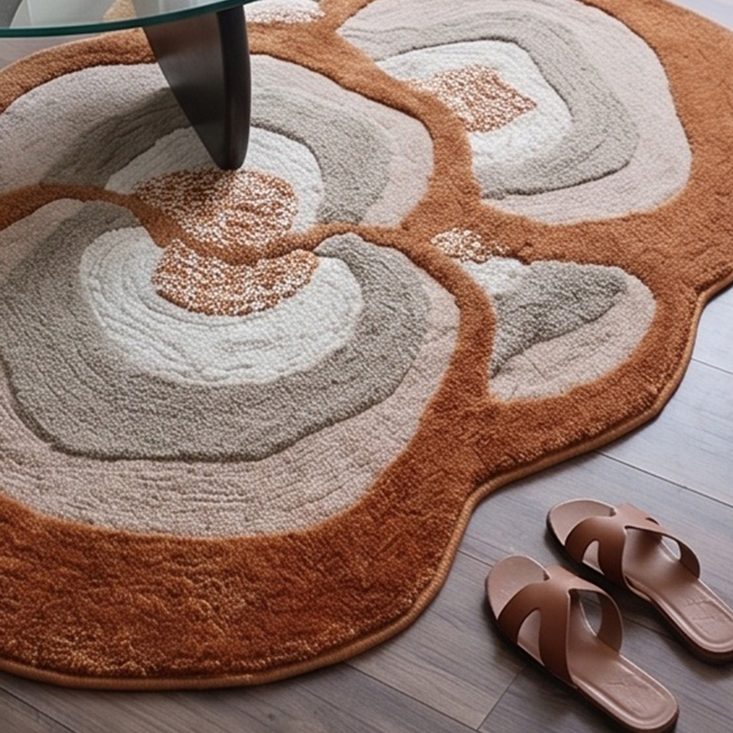 The Elevate Collection from Loomkart | Sunstone Petal | Luxury Statement Carpets
