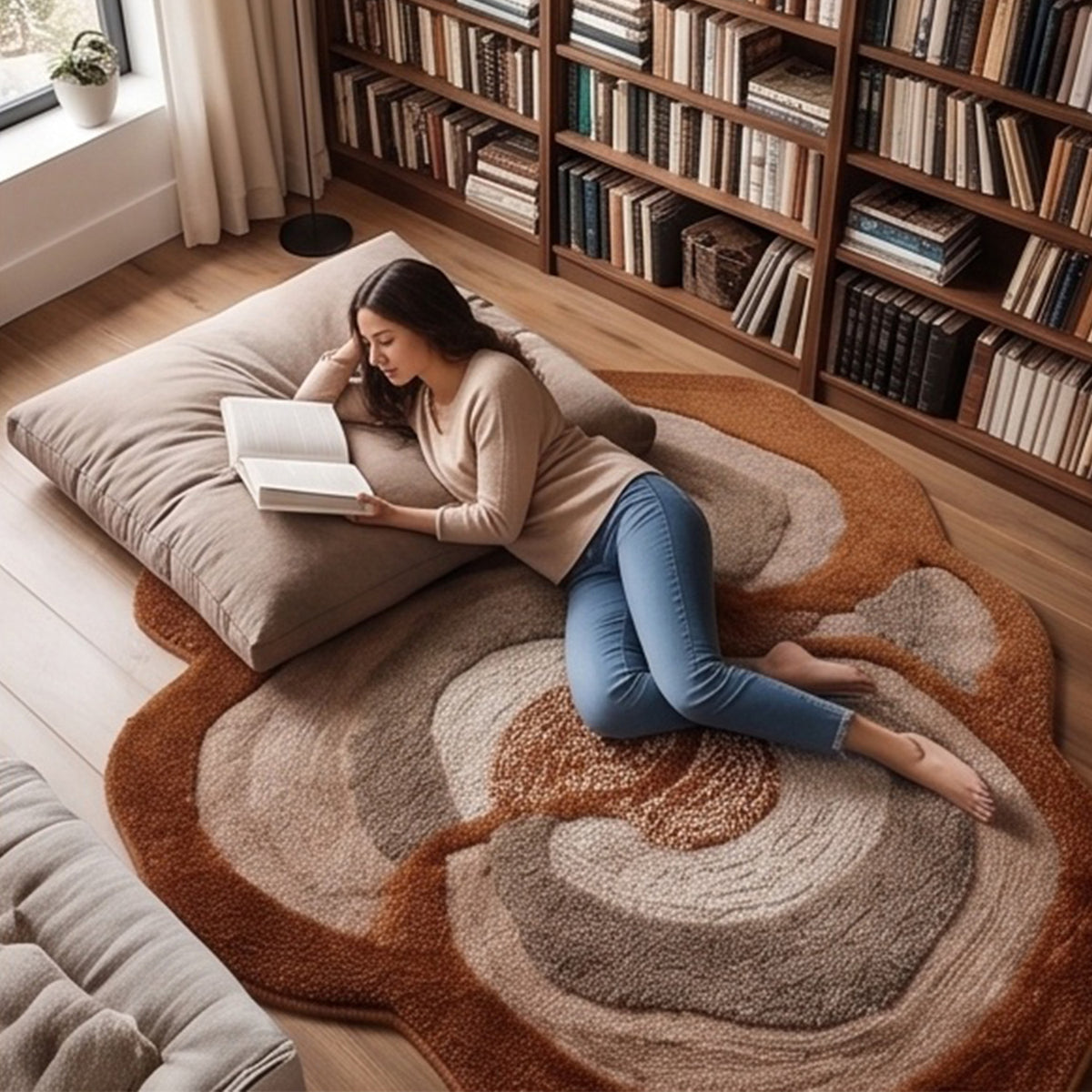 The Elevate Collection from Loomkart | Sunstone Petal | Luxury Statement Carpets