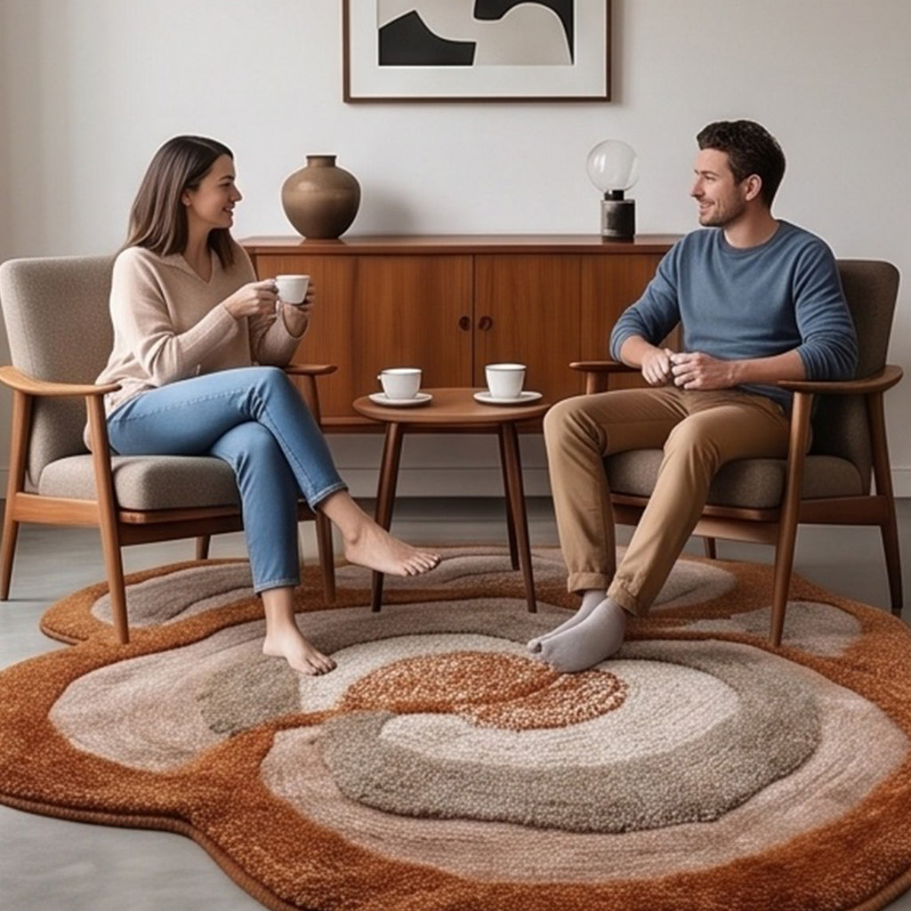 The Elevate Collection from Loomkart | Sunstone Petal | Luxury Statement Carpets
