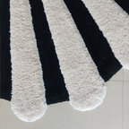 The Elevate Collection from Loomkart | Noir Ivory Bloom Luxe Carpet | Luxury Statement Carpets