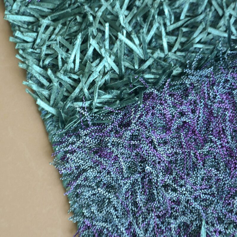 Buy Bed Side Runner /Shaggy Rugs(56 X 140 ) In Blue By Avioni