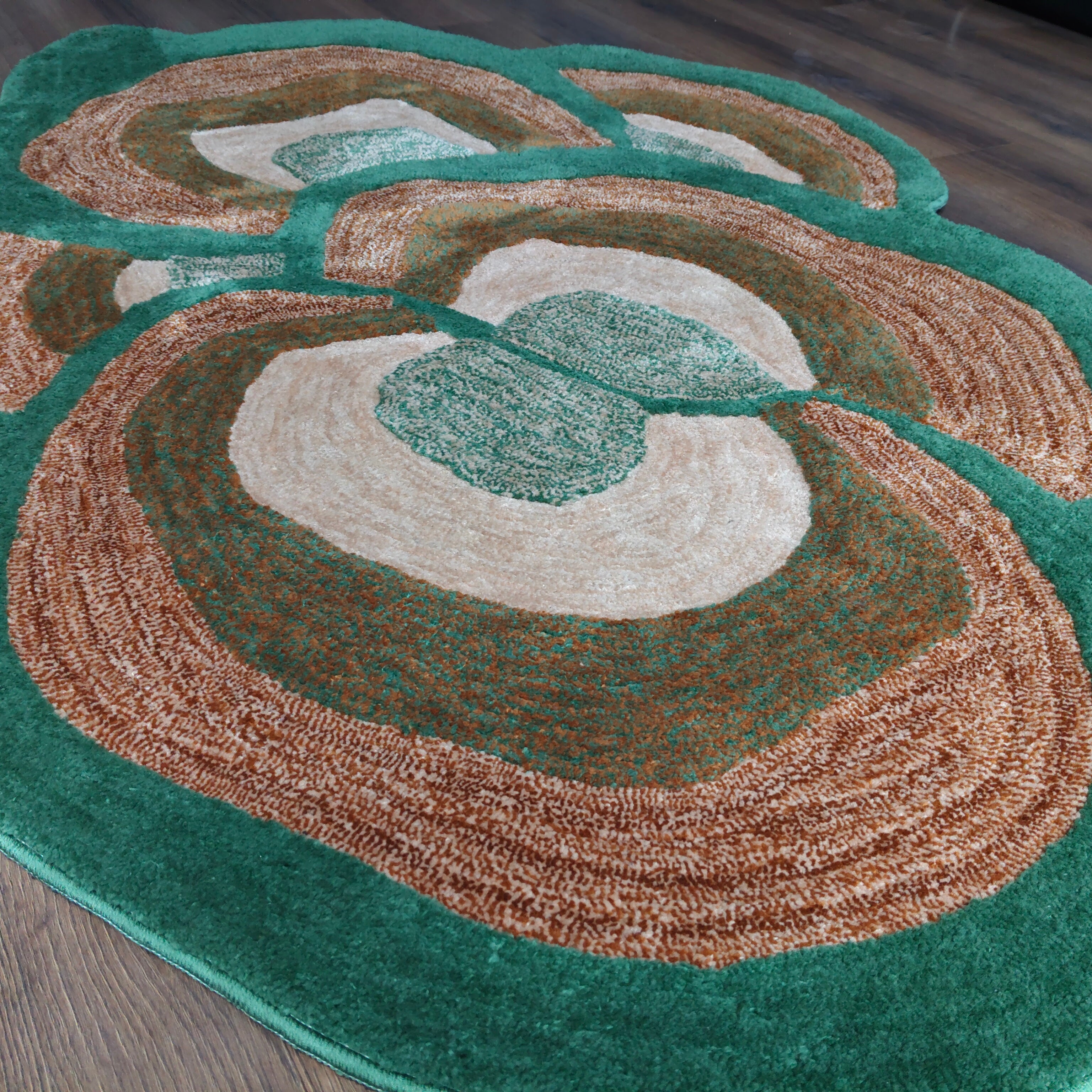 The Elevate Collection from Loomkart | The Forest Petal | Luxury Statement Carpets