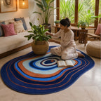 The Elevate Collection from Loomkart | The Celeste Guard | Luxury Statement Carpets
