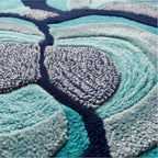 The Elevate Collection from Loomkart | Azure Petal | Luxury Statement Carpets