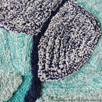 The Elevate Collection from Loomkart | Azure Petal | Luxury Statement Carpets
